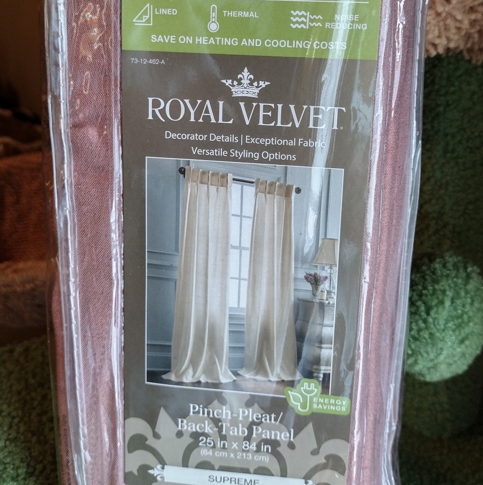 Royal Velvet Supreme drapery and valances